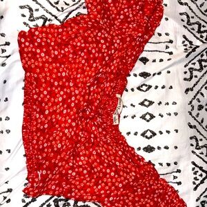 Liberty Love Red Floral Blouse